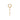 Huggie Ørering w. Clear Sea and Chains fra Stine A Jewelry