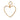 Funky heart ørering - Forgyldt fra Stine A Jewelry