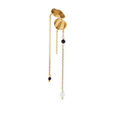 Festive Clear Sea Ørering - Forgyldt fra Stine A Jewelry
