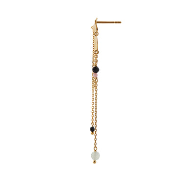 Festive Clear Sea Ørering - Forgyldt fra Stine A Jewelry