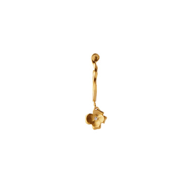 Petit Flow Creol w. Garden Flower - Forgyldt fra Stine A Jewelry