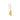 hook with golden reflection moon earring right fra Stine A Jewelry