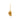 hook with golden reflection moon earring right fra Stine A Jewelry