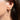 Petit Bow Double Chain Ørering - Forgyldt fra Stine A Jewelry