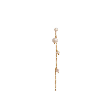 Callas Long Ørering - Forgyldt