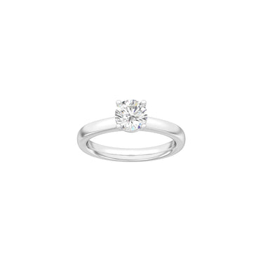 LUXURY Classic rund 1,0 ct. - 14 kt. Hvidguld