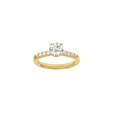 LUXURY Classic rund 1,2 ct. - 14 kt. Guld