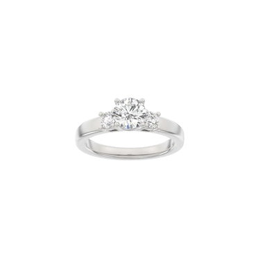 LUXURY Classic rund 1,33 ct. - 14 kt. Hvidguld