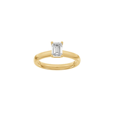 LUXURY Classic firkant 1,0 ct. - 14 kt. Guld