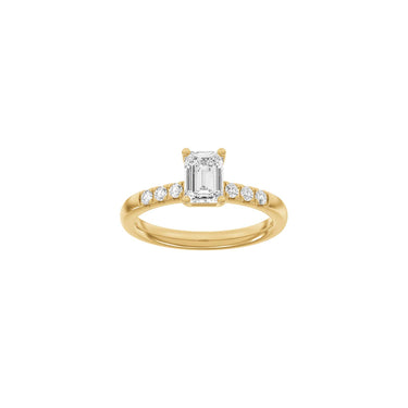 LUXURY Classic firkant 1,2 ct. - 14 kt. Guld