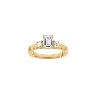 LUXURY Classic firkant 1,33 ct. - 14 kt. Guld