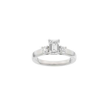 LUXURY Classic firkant 1,33 ct. - 14 kt. Hvidguld
