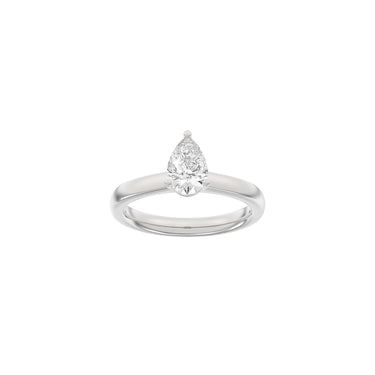 LUXURY Classic dråbe 1,0 ct. - 14 kt. Hvidguld
