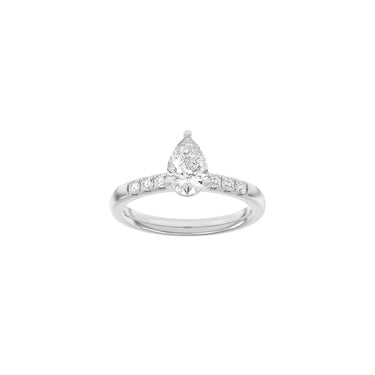 LUXURY Classic dråbe 1,2 ct. - 14 kt. Hvidguld