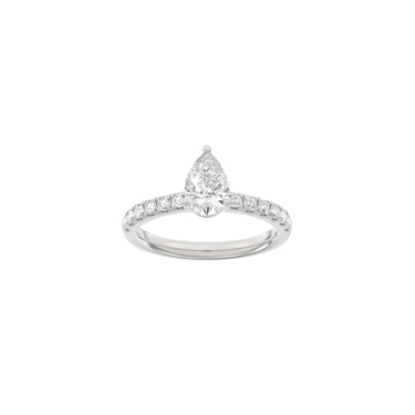 LUXURY Classic dråbe 1,4 ct. - 14 kt. Hvidguld