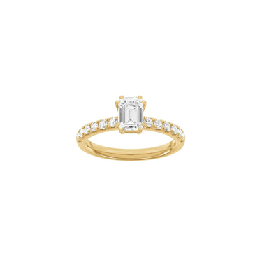 LUXURY Modern firkant 1,4 ct. - 14 kt. Guld