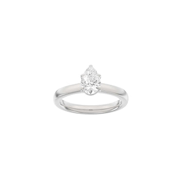 LUXURY Modern dråbe 1,0 ct. - 14 kt. Hvidguld