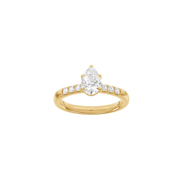 LUXURY Modern dråbe 1,2 ct. - 14 kt. Guld