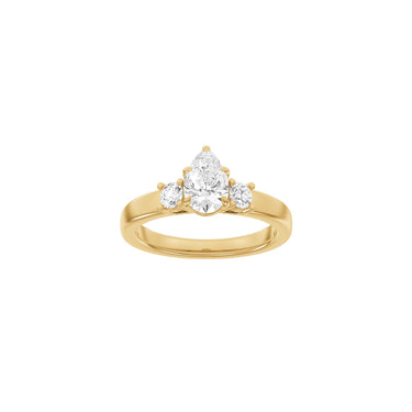 LUXURY Modern dråbe 1,33 ct. - 14 kt. Guld