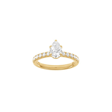 LUXURY Modern dråbe 1,4 ct. - 14 kt. Guld