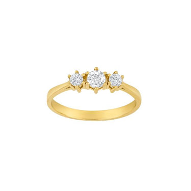 Tra guldring  - 8 kt. Guld fra Gold Essentials