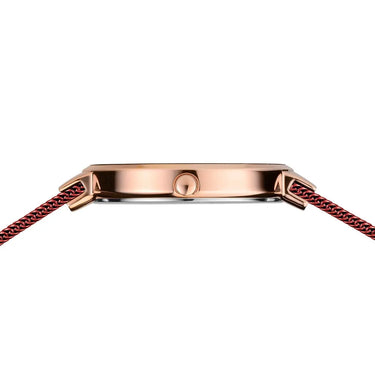 Classic dameur - Rosa guld /rød fra Bering
