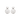 Ørepynt syn.zir. sølv rh. fra Scrouples Jewellery