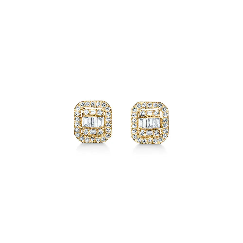 Elizabeth Ørestikker 0,18 ct. W/SI - 14 kt. Guld fra Mads Z Gold Label