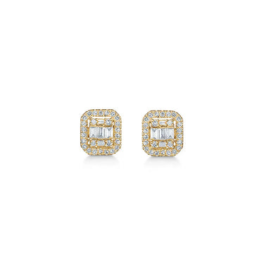 Elizabeth Ørestikker 0,18 ct. W/SI - 14 kt. Guld fra Mads Z Gold Label