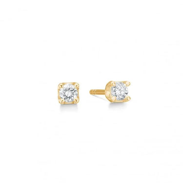Crown Ørestikker 0,30 ct. - 14 kt. Guld fra Mads Z Crown