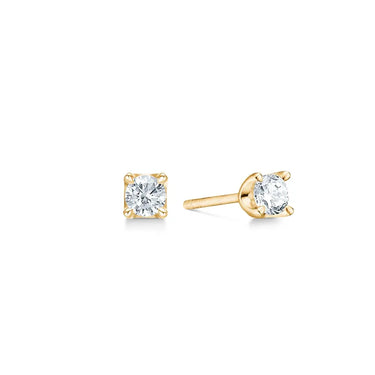 Crown Ørestikker 0,40 ct. - 14 kt. Guld fra Mads Z Crown