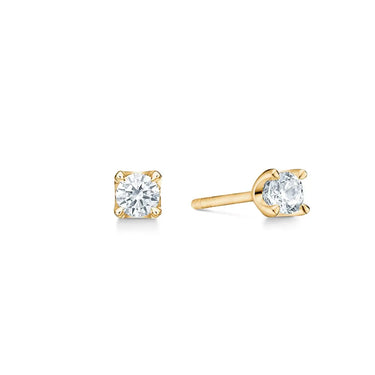 Crown Ørestikker 0,50 ct. - 14 kt. Guld fra Mads Z Crown