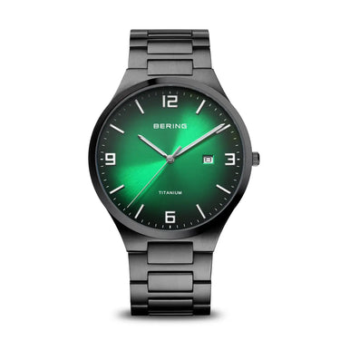 Titanium herreur - Sort/grøn fra Bering