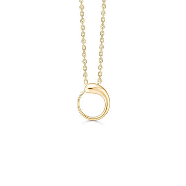 Drop vedhæng - 14 kt. Guld fra Mads Z Gold Label