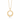 Swirl w. Diamond Vedhæng - 14 kt