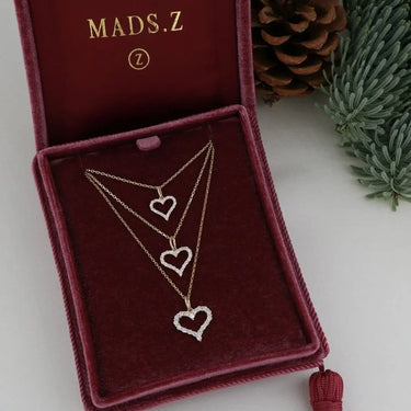 Tender Heart vedhæng - 14 kt. Guld fra Mads Z Gold Label