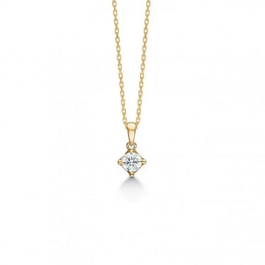 Crown Vedhæng 0,24 ct. - 14 kt. Guld fra Mads Z Crown