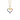Tender Heart Rainbow vedhæng - 14 kt. Guld fra Mads Z Gold Label