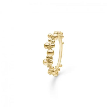 Bubbles Ring - 14 kt. Guld fra Mads Z Gold Label
