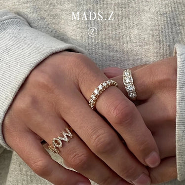Crown Princess Ring 1,00 ct. - 14 kt. Guld fra Mads Z Crown
