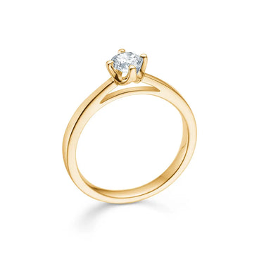 Crown Ring 0,34 ct. - 14 kt. Guld fra Mads Z Crown
