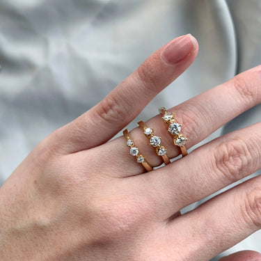 Crown Trinity Ring 0,34 ct. - 14 kt. Guld fra Mads Z Crown