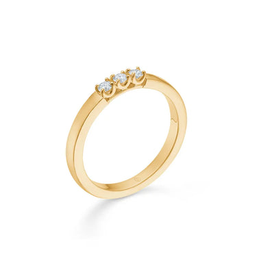 Crown Alliance ring 0,12 ct. - 14 kt. Guld fra Mads Z Crown