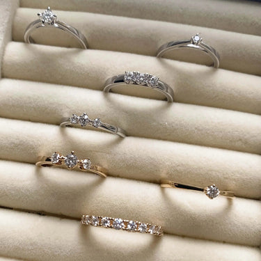 Crown Princess Ring 0,50 ct. - 14 kt. Guld fra Mads Z Crown