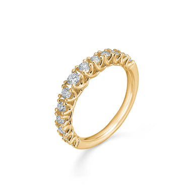 Crown Princess Ring 0,50 ct. - 14 kt. Guld fra Mads Z Crown