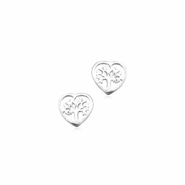 Ørepynt Livets Træ 7 mm. sølv fra Scrouples Jewellery