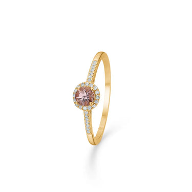 Madeleine Ring m. Granat - 14 kt. Guld fra Mads Z Gold Label