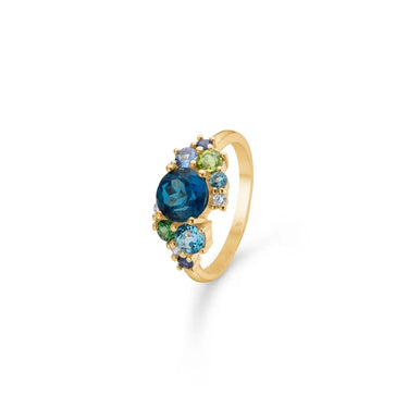 Four Seasons Winter Ring - 14 kt. Guld fra Mads Z Gold Label