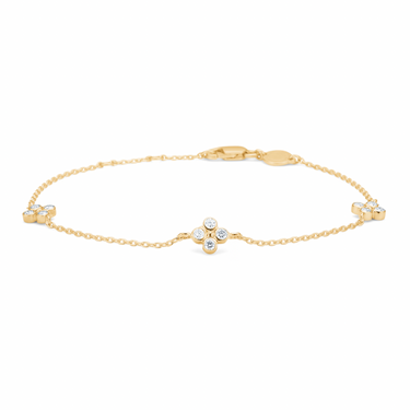 Sophias Bloom Armbånd - 14 kt