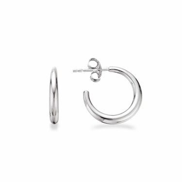 Øreringe halvcreol - Sølv fra Scrouples Jewellery